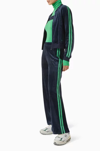 Heritage Wide-leg Pants in Velvet