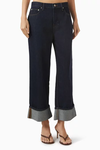 Good Standard Cuffed Jeans