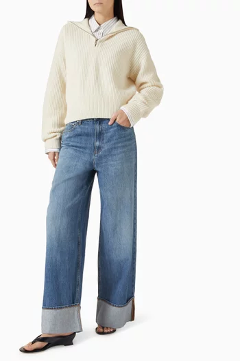 Balaclava Hoodie in Wool Blend