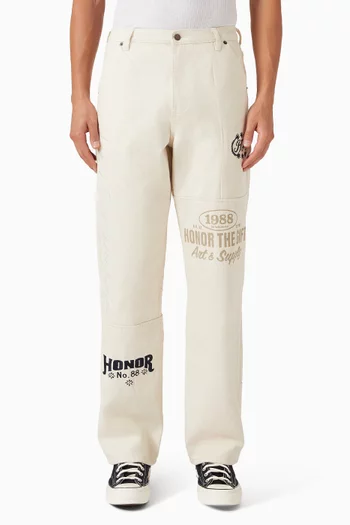 Banner Pants in Cotton