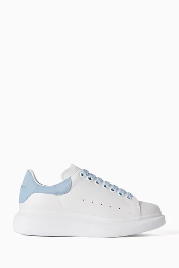 Oversized Sneakers in Leather