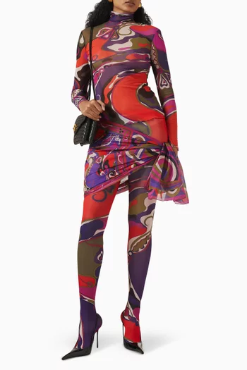 Printed Pareo in Cotton