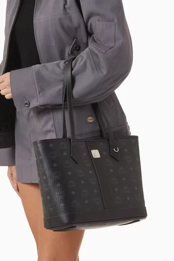 Small Liz Shopper Bag in Visetos Canvas