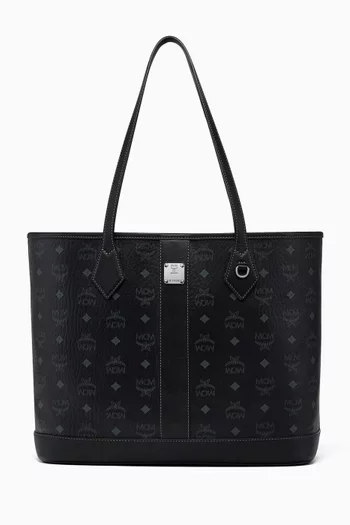 Medium Liz Shopper Bag in Visetos Canvas