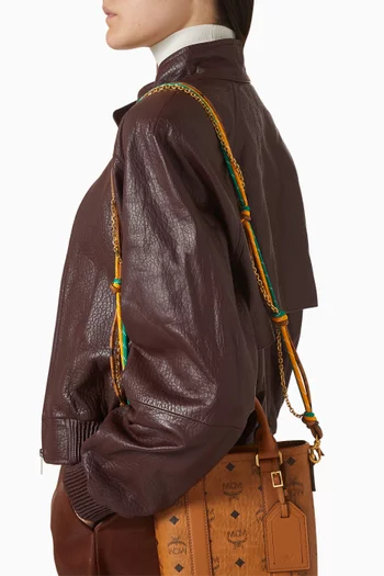 حمالة حقيبة ارين قنب بنقشة فيزيتوس