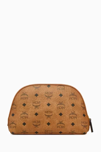 Aren Cosmetic Pouch in Visetos