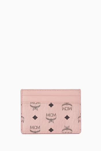 حافظة بطاقات ارين قنب بنقشة فيزيتوس