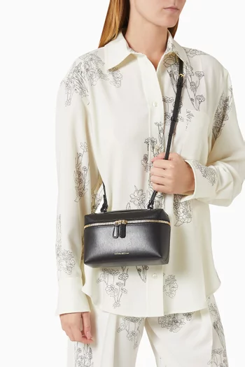 Vanity Crossbody Bag in Leather