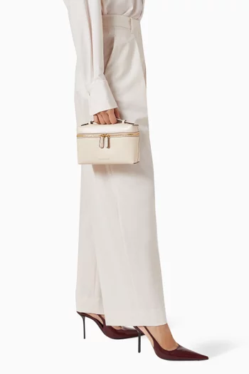 Vanity Crossbody Bag in Leather