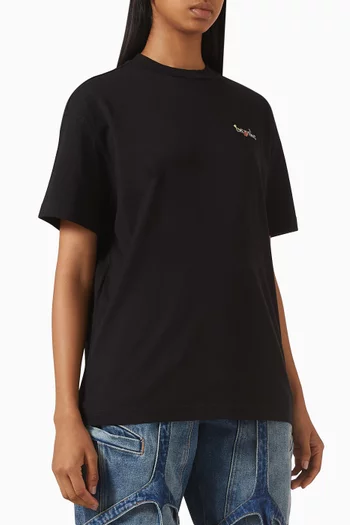 Arrow Glass Flower T-shirt