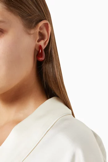 The Lucite Gia Earrings in Resin