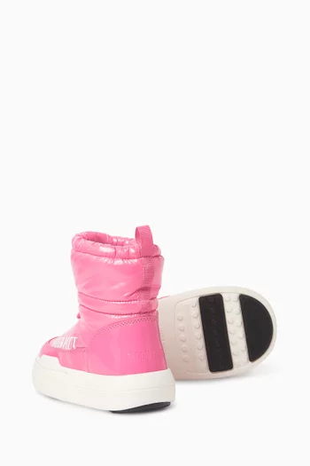 Park Tube Glitter Boots in Nylon