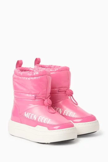 Park Tube Glitter Boots in Nylon