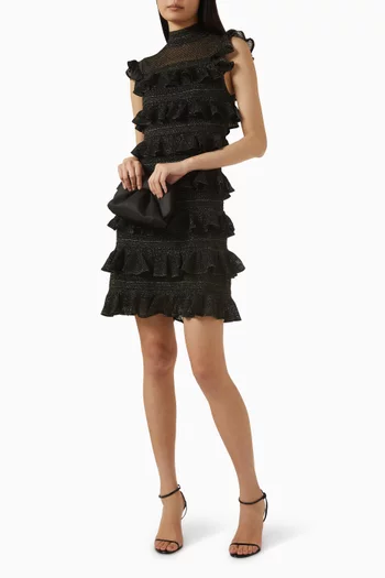 Rebellion Frill Mini Dress