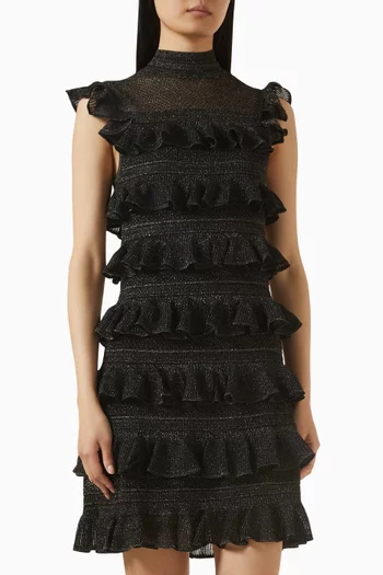 Rebellion Frill Mini Dress