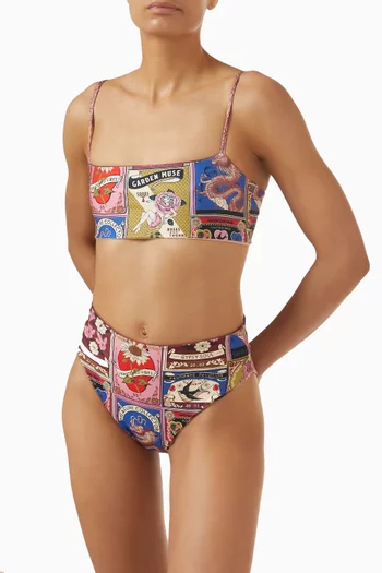 قطعة بيكيني علوية ايسلا بوجهين