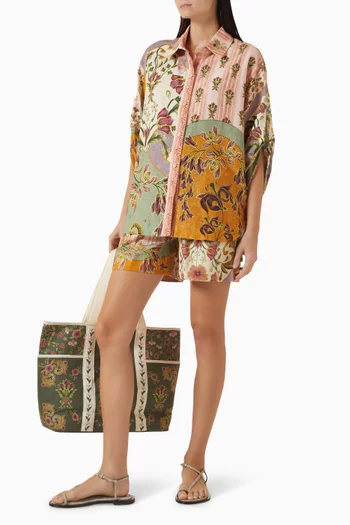 شورت ريناتا مزيج فيسكوز