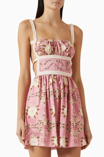 فستان لوجان بظهر مكشوف قطن