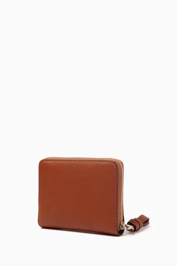 Loop Zip-around Wallet in Leather