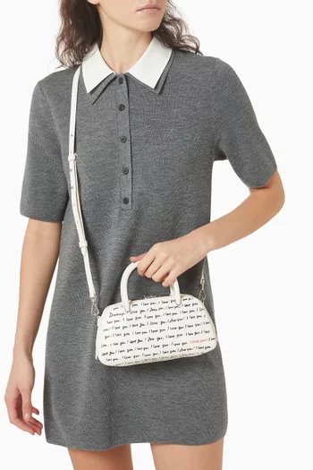 Grace I love you Mini Bag in Leather