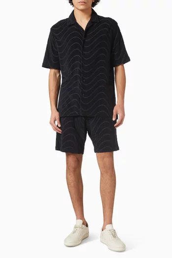 قميص روبرتو بنقشة جاكار تيري