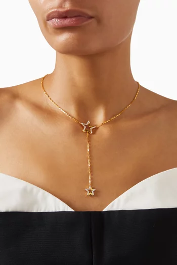 'Just a Star' Necklace in 24kt Gold-plated Sterling Silver