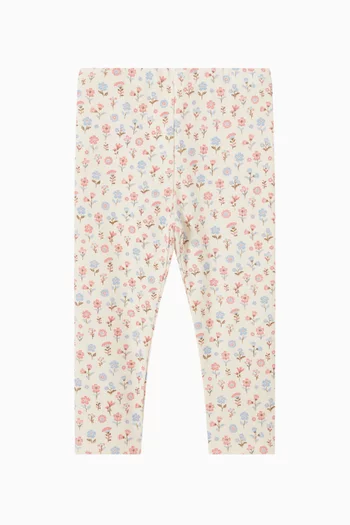 Printed Rib Leggings