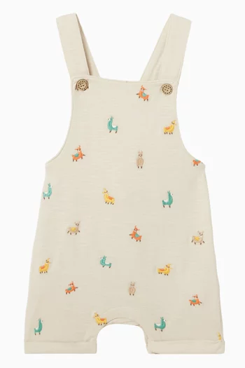 أوفرول مطرز بلاما