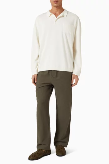 Resort Pants in Linen-blend
