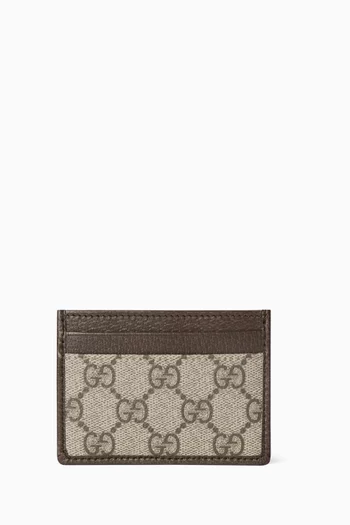 حافظة بطاقات أوفيديا بشعار حرفي GG