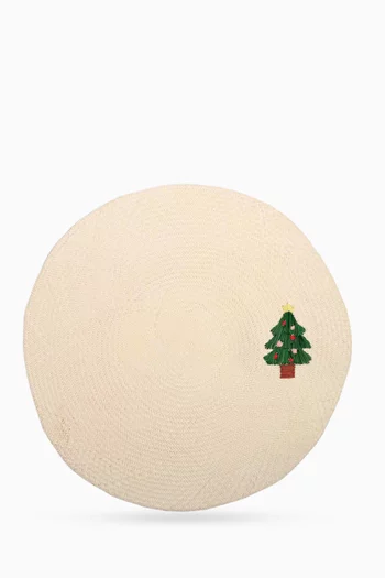 مفرش شجرة الكريسماس