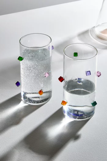 Jewel Highball Glasses, Set of 2