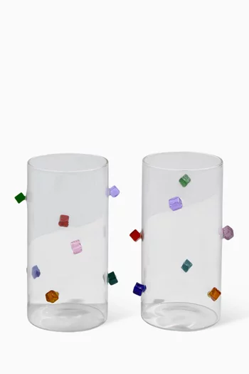Jewel Highball Glasses, Set of 2