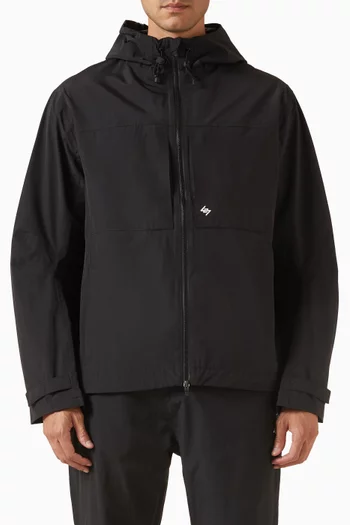 جاكيت بتصميم مقسم لأشرطة بشعار 247