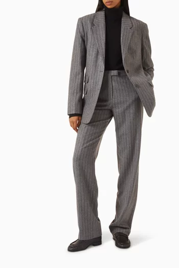 Turtleneck Sweater in Wool-cashmere