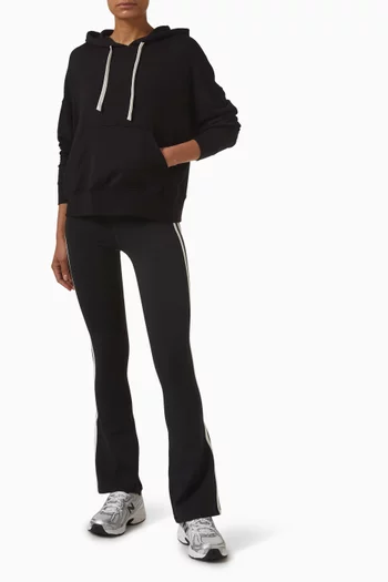 كنزة جوي بغطاء رأس وأربطة تضييق مودال