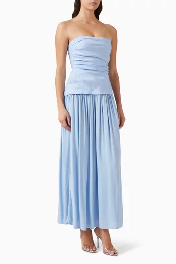 Hedy Maxi Dress in Linen European Flax®