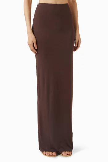 تنورة طويلة جيرسيه