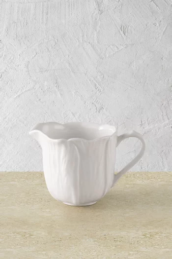 Gardenia Creamer in Stainless Steel