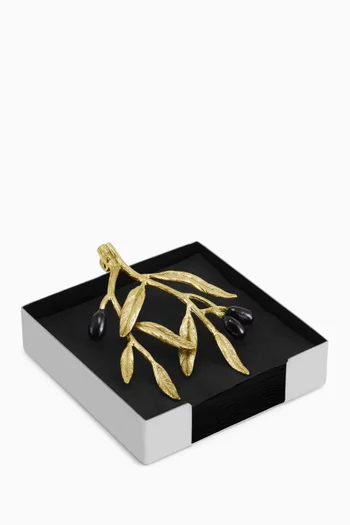 Olive Branch Napkin Holder