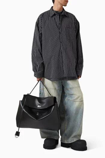 حقيبة يد روديو مقاس XL جلد عجل