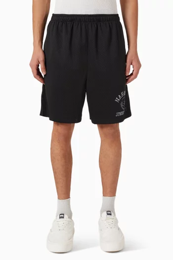 Varsity Baggy PE Shorts in Mesh