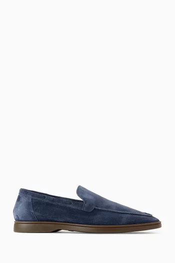 Yacht Loafers in Softey® Suede