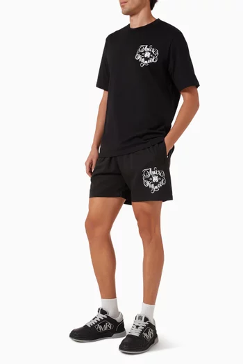 شورت سباحة بطبعة Hollywood‏