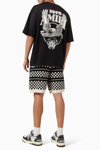 Eagle Oversized T-shirt in Cotton