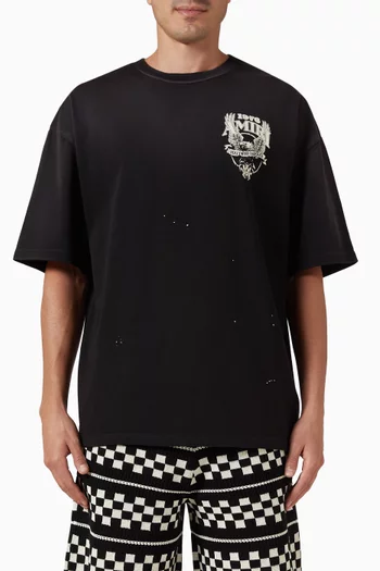 Eagle Oversized T-shirt in Cotton