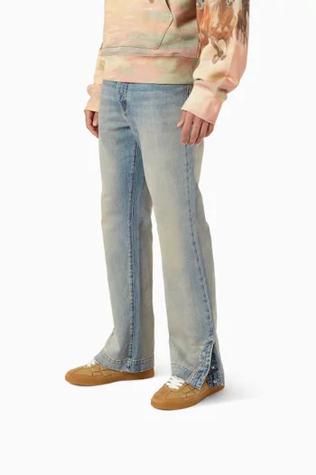 Pacific Football Sneakers in Leather & Suede