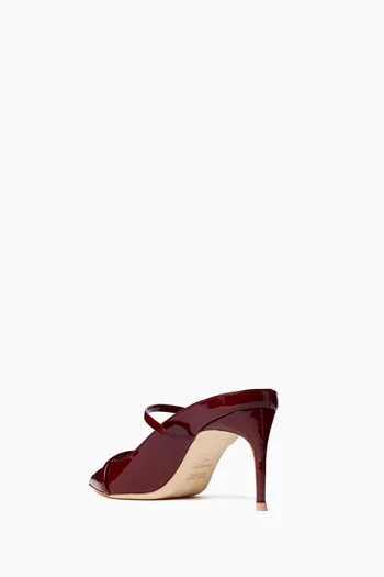 Aurora 70 Mules in Patent Leather