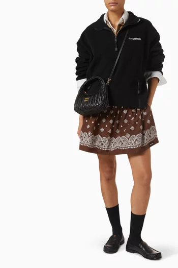 Wander Hobo Bag in Matelassé Nappa