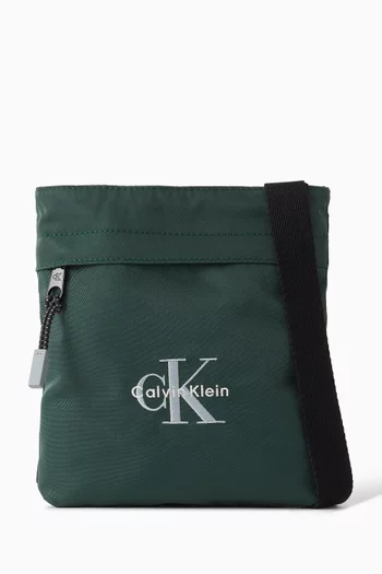 Logo Crossbody Bag in Nylon
